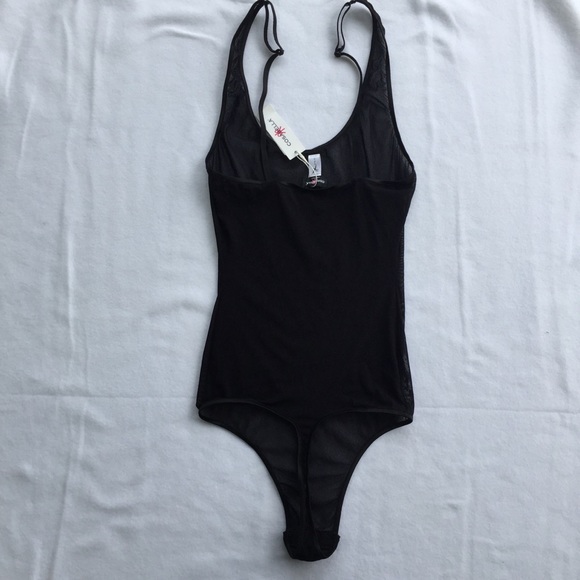 Cosabella Soirée Black Thong Teddy - Picture 3 of 4